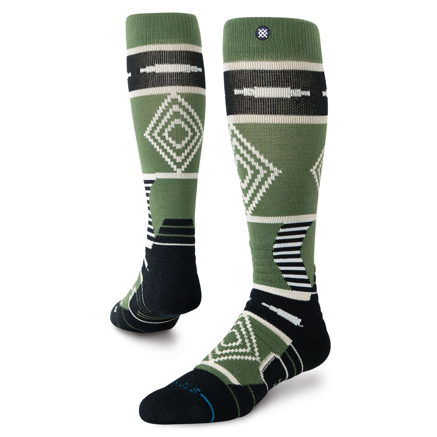 Wool Snow OTC Socks - Temple Olive