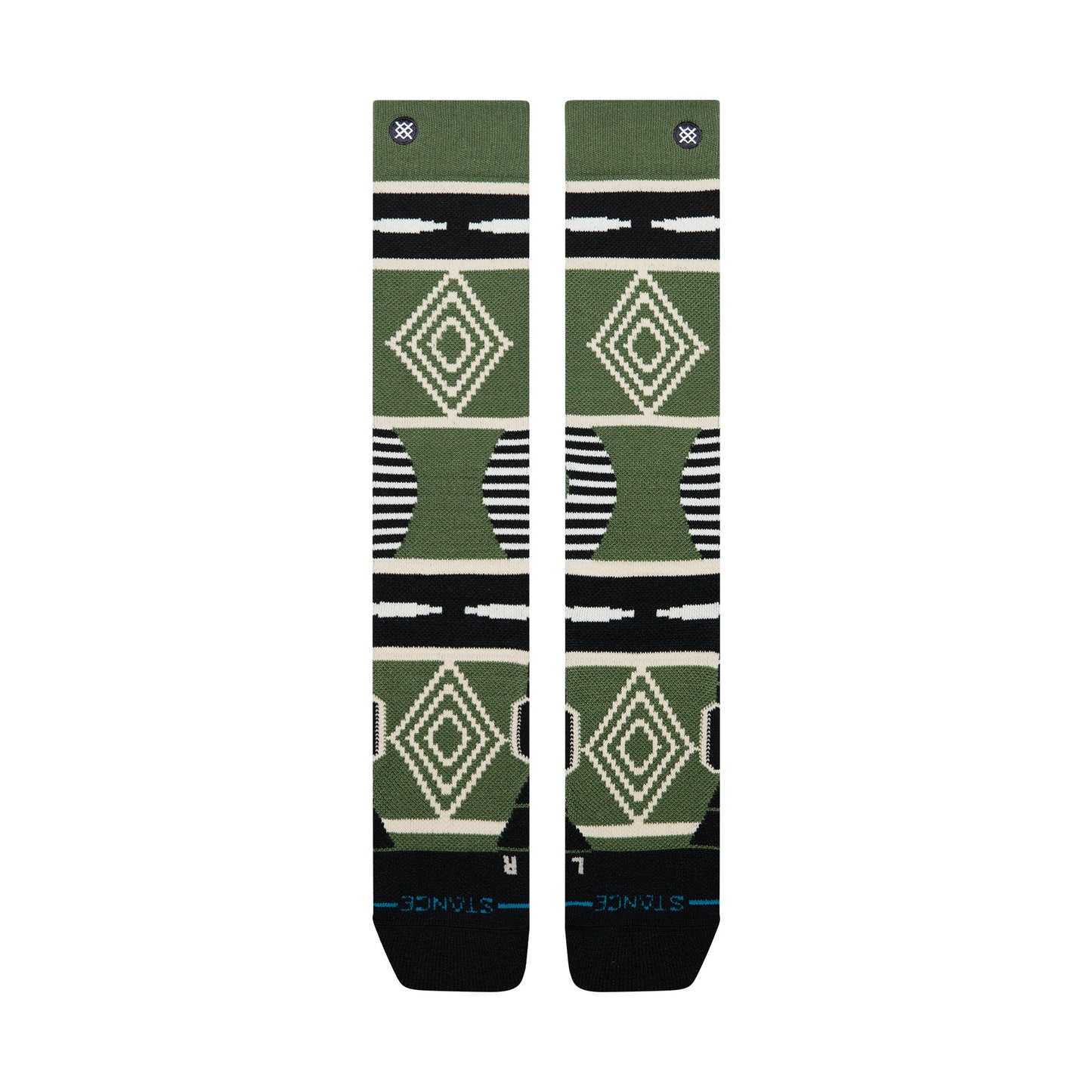 Wool Snow OTC Socks - Temple Olive