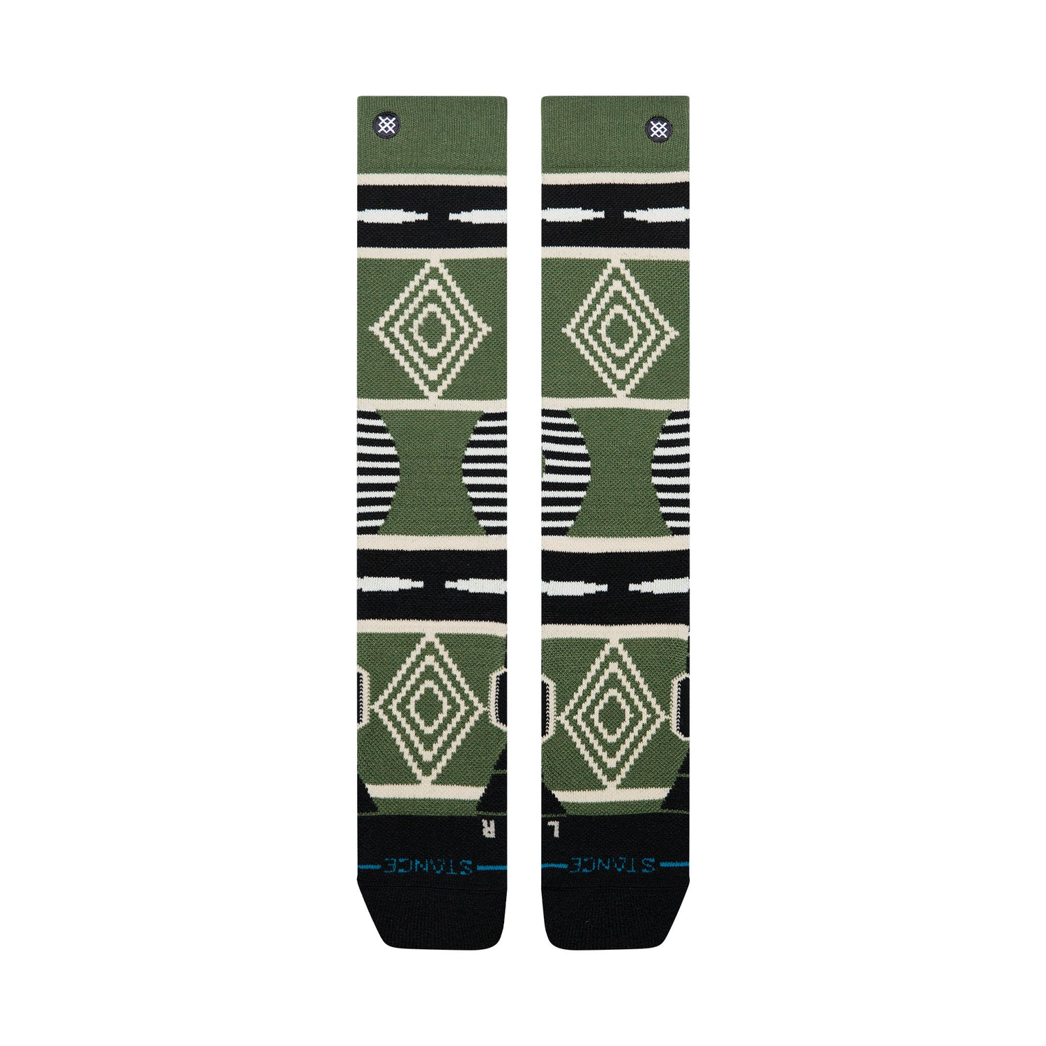 Wool Snow OTC Socks - Temple Olive