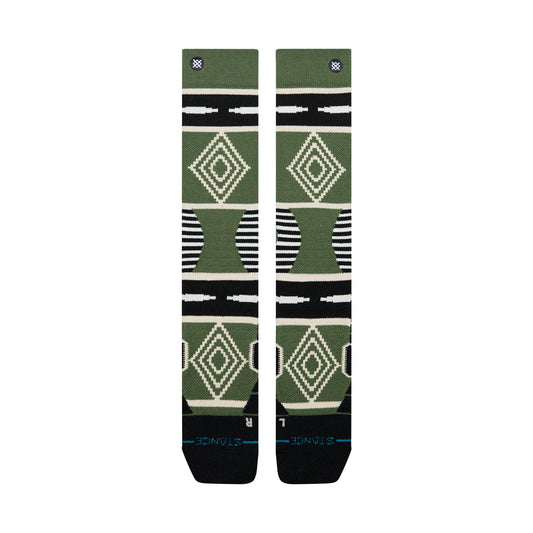 Wool Snow OTC Socks - Temple Olive