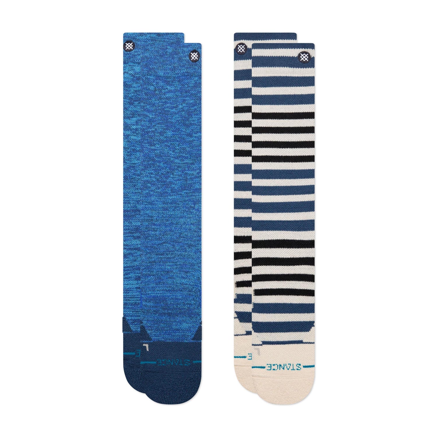 Wool Snow OTC Socks 2 Pack - Textures