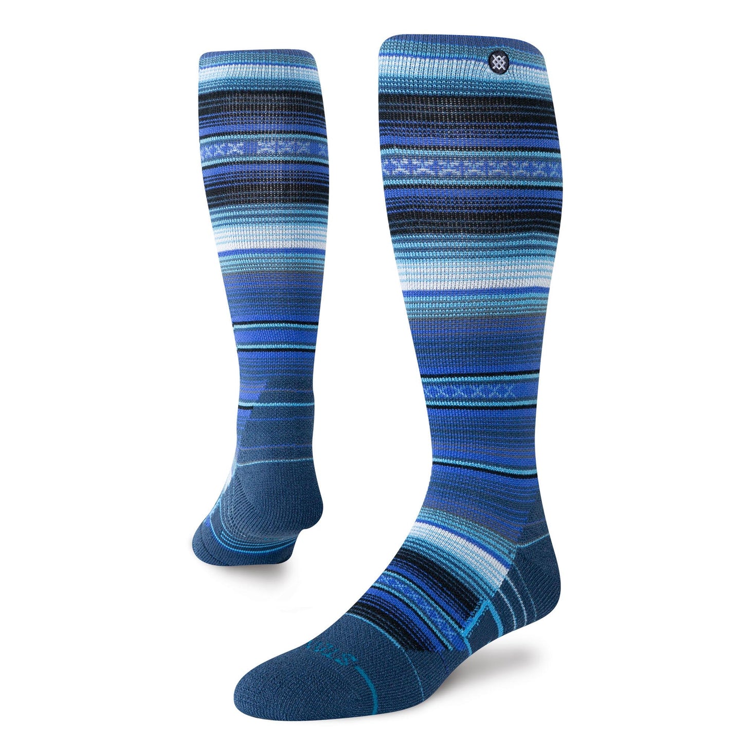 Wool Snow OTC Socks - Curren Blue