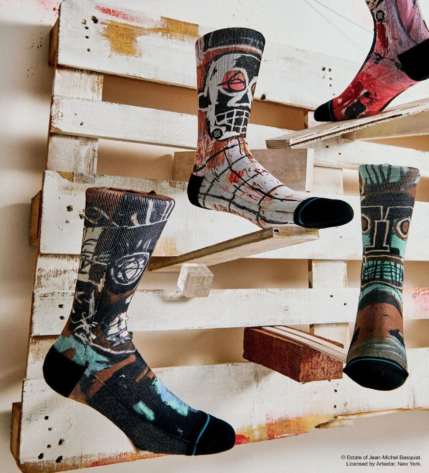 JEANMICHEL BASQUIAT Stance Socks AU