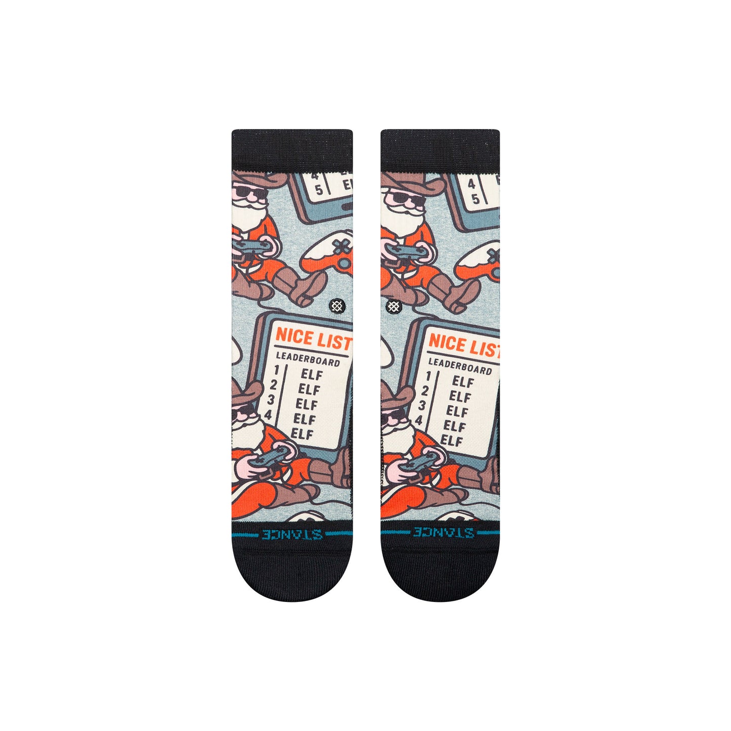 Santa Cowboy Kids Crew Socks
