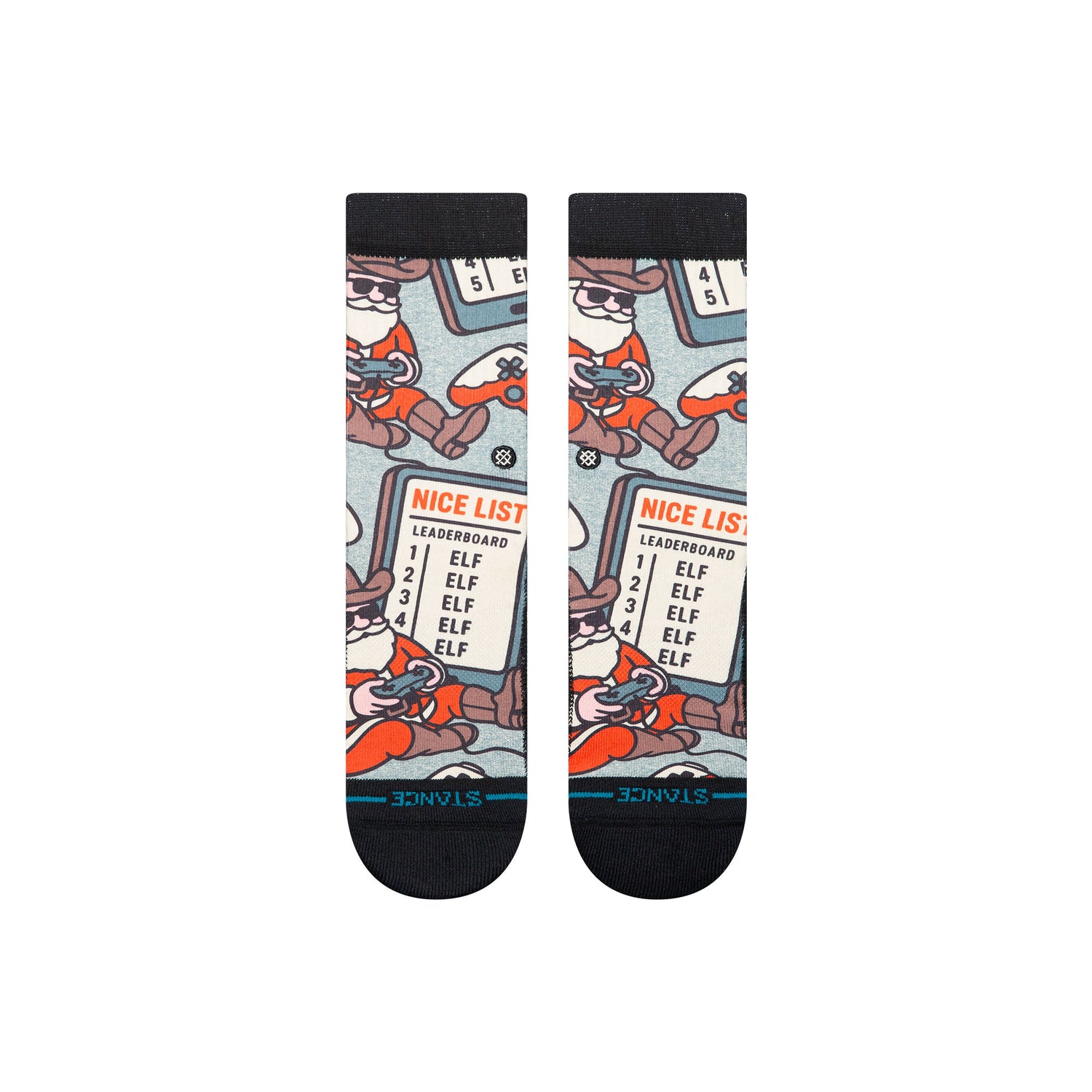 Santa Cowboy Kids Crew Socks