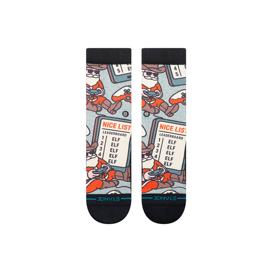 Santa Cowboy Kids Crew Socks