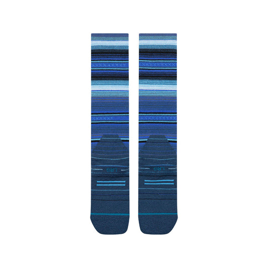 Kids Wool Snow OTC Socks - Curren Blue