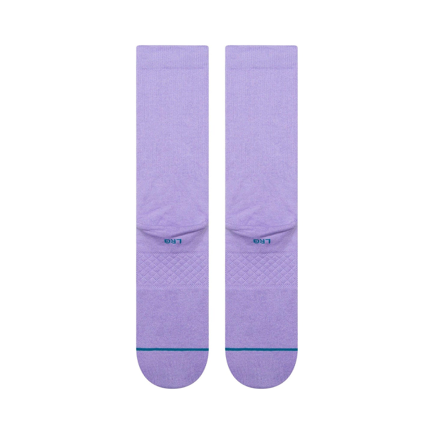 Icon Crew Socks - Neon Purple