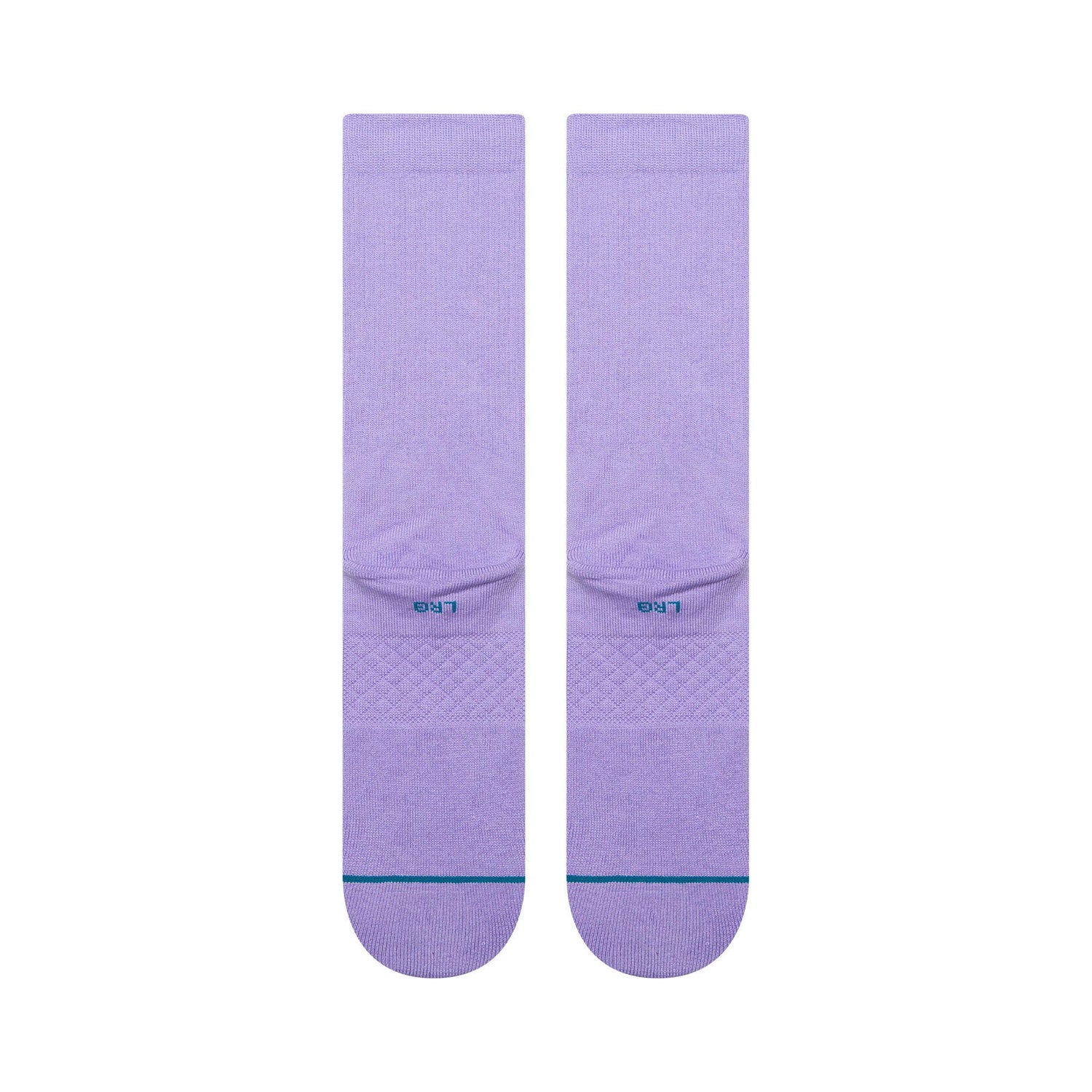 Icon Crew Socks - Neon Purple