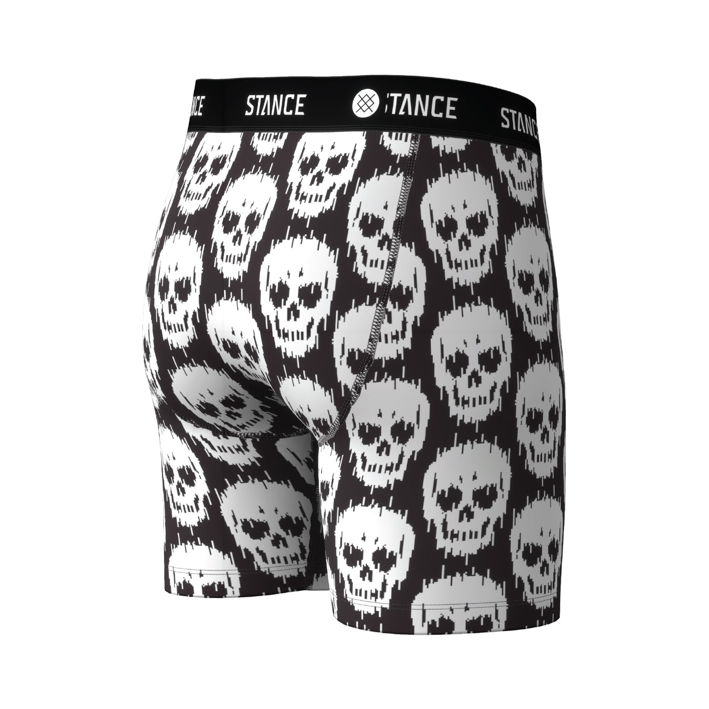Poly Boxer Brief - Skulls