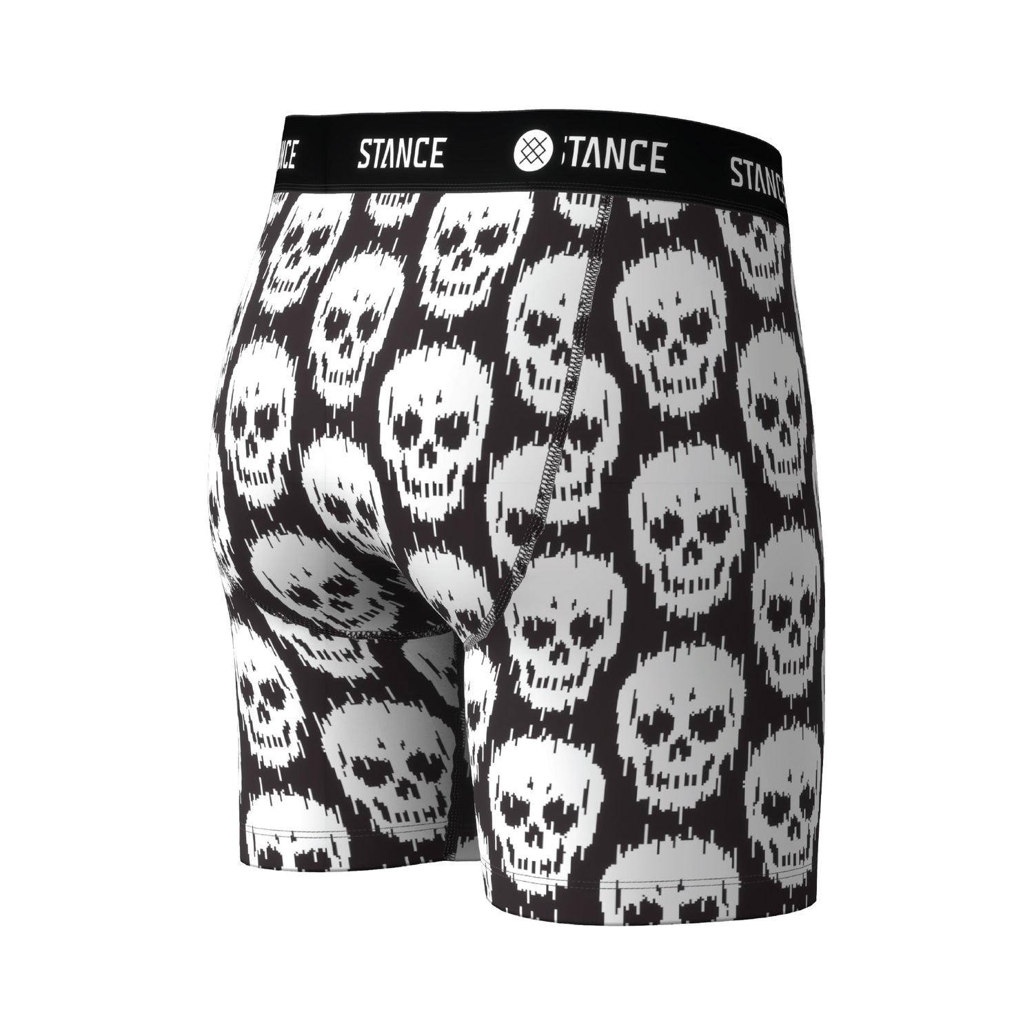 Poly Boxer Brief - Skulls