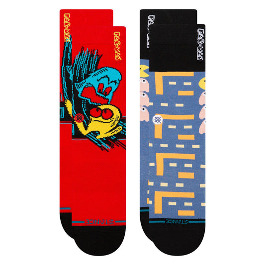 PAC MAN X STANCE CREW SOCKS SET