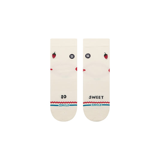 So Sweet Lowrider Quarter Socks - Ivory