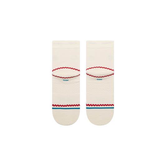 So Sweet Lowrider Quarter Socks - Ivory