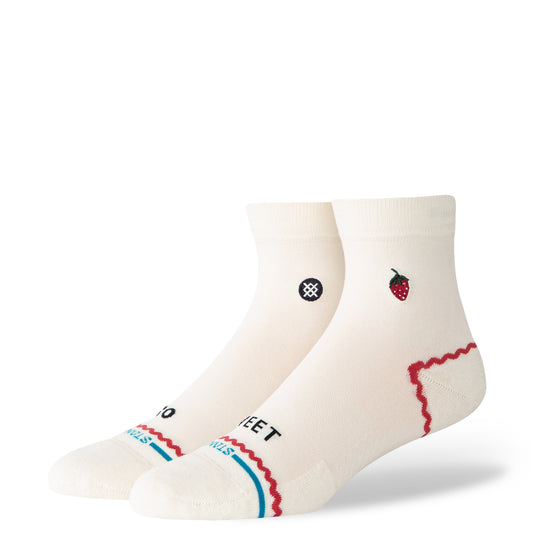 So Sweet Lowrider Quarter Socks - Ivory