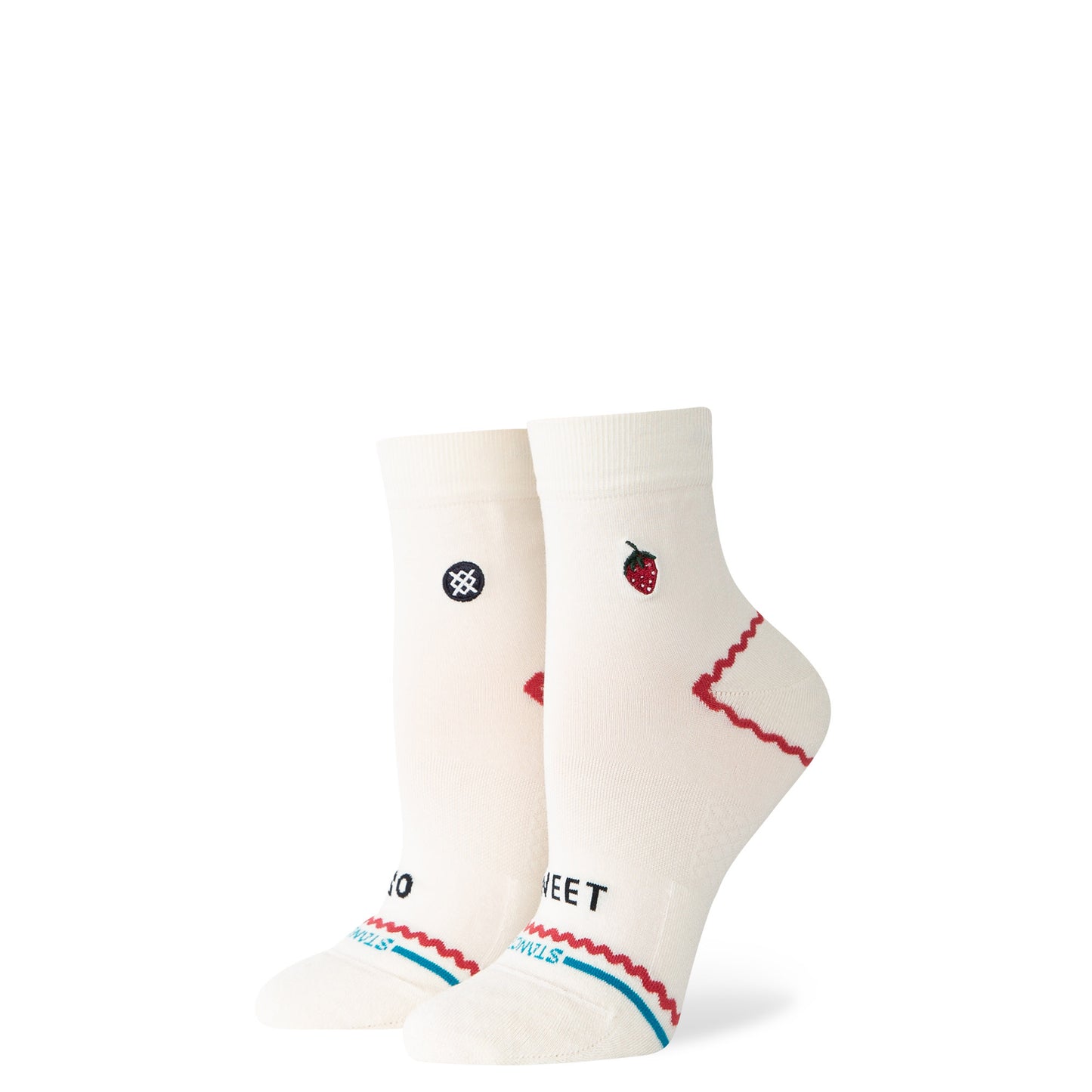 So Sweet Lowrider Quarter Socks - Ivory