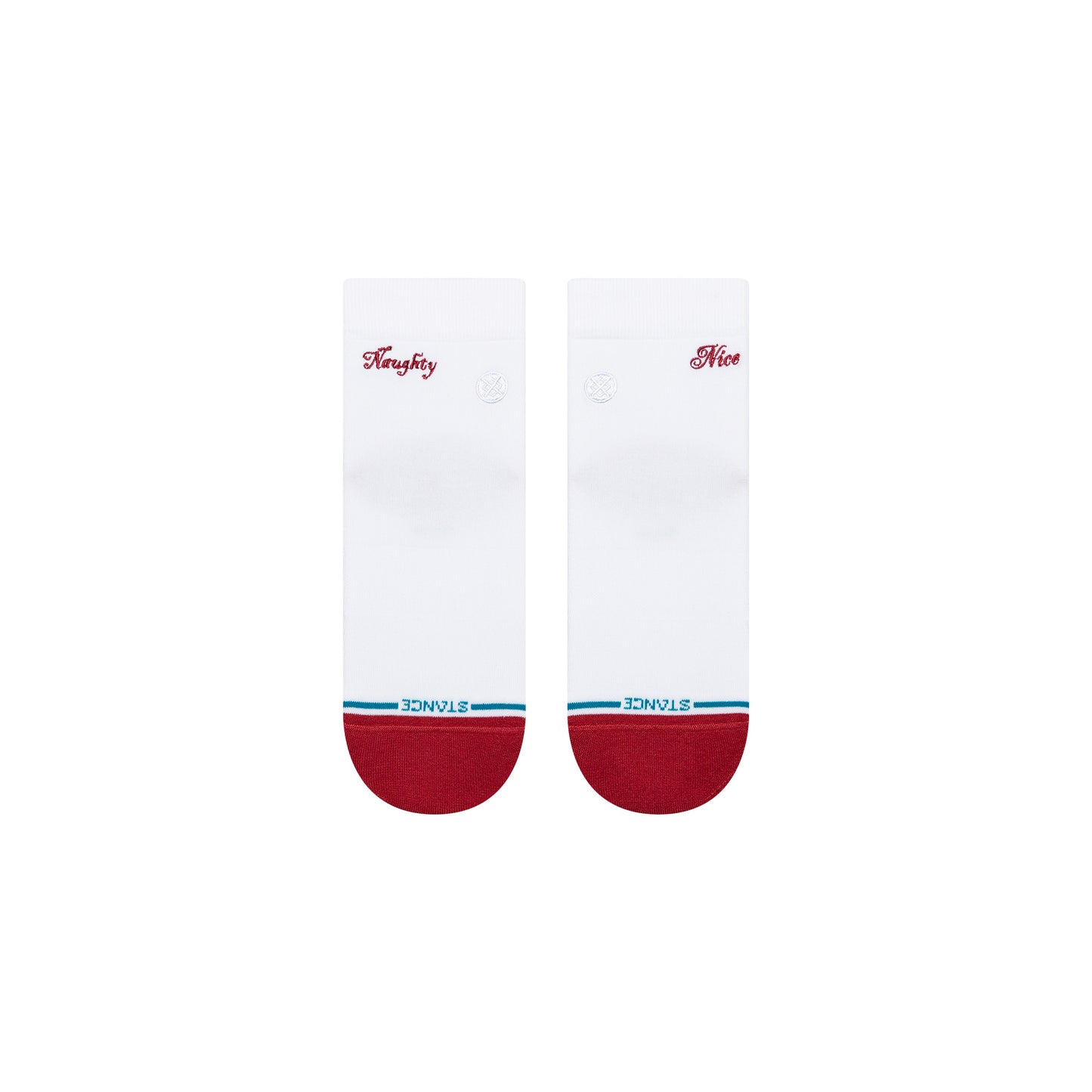 Naughty Or Nice Quarter Socks