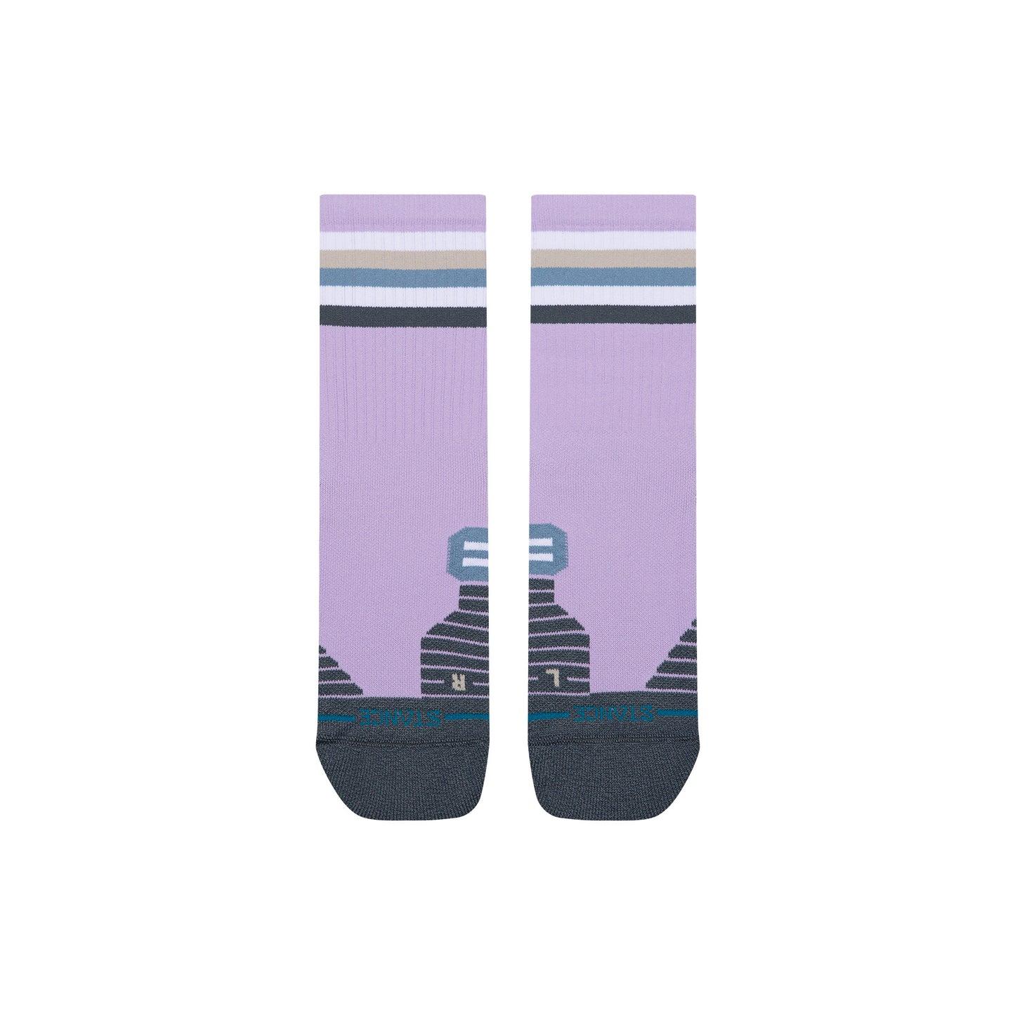 Medium Performance Crew Socks - Maliboo Lavender