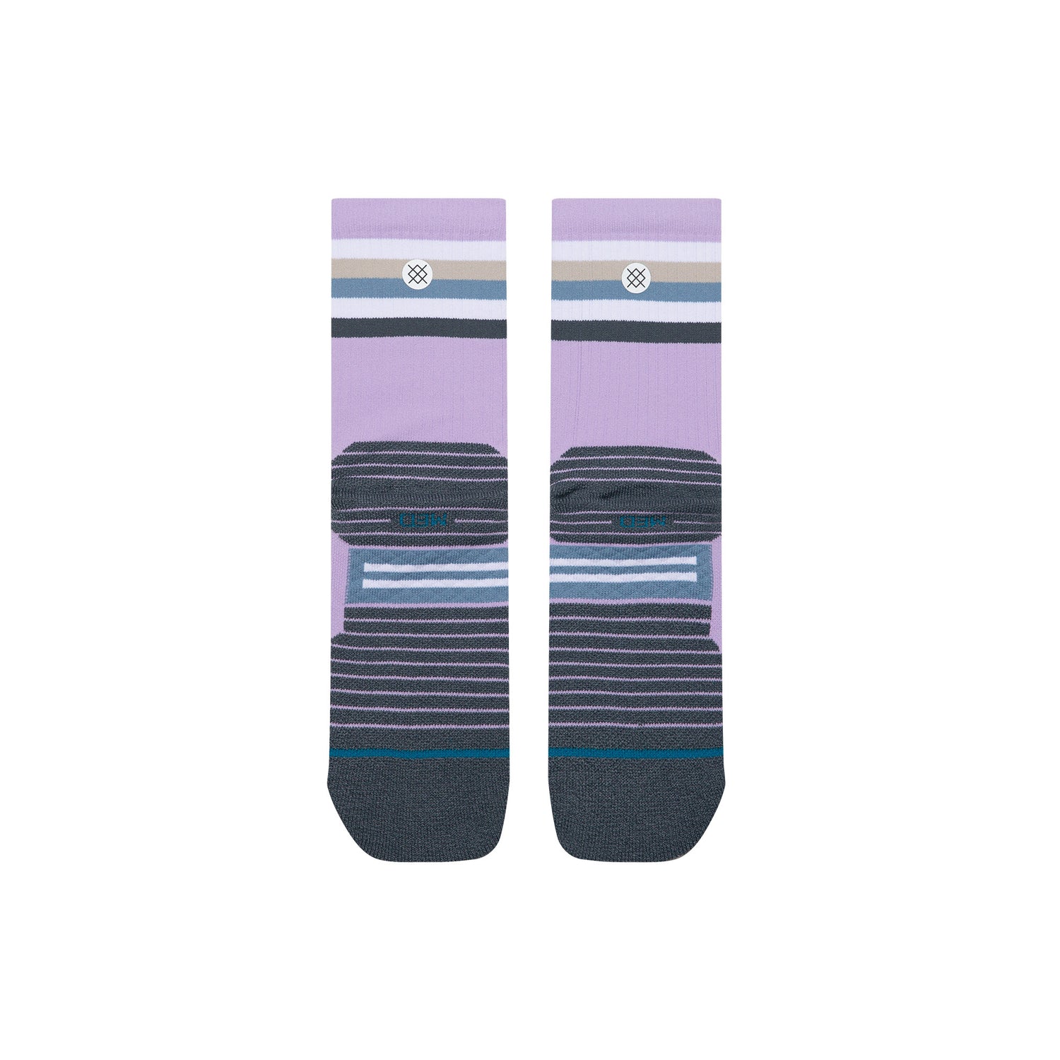 Medium Performance Crew Socks - Maliboo Lavender