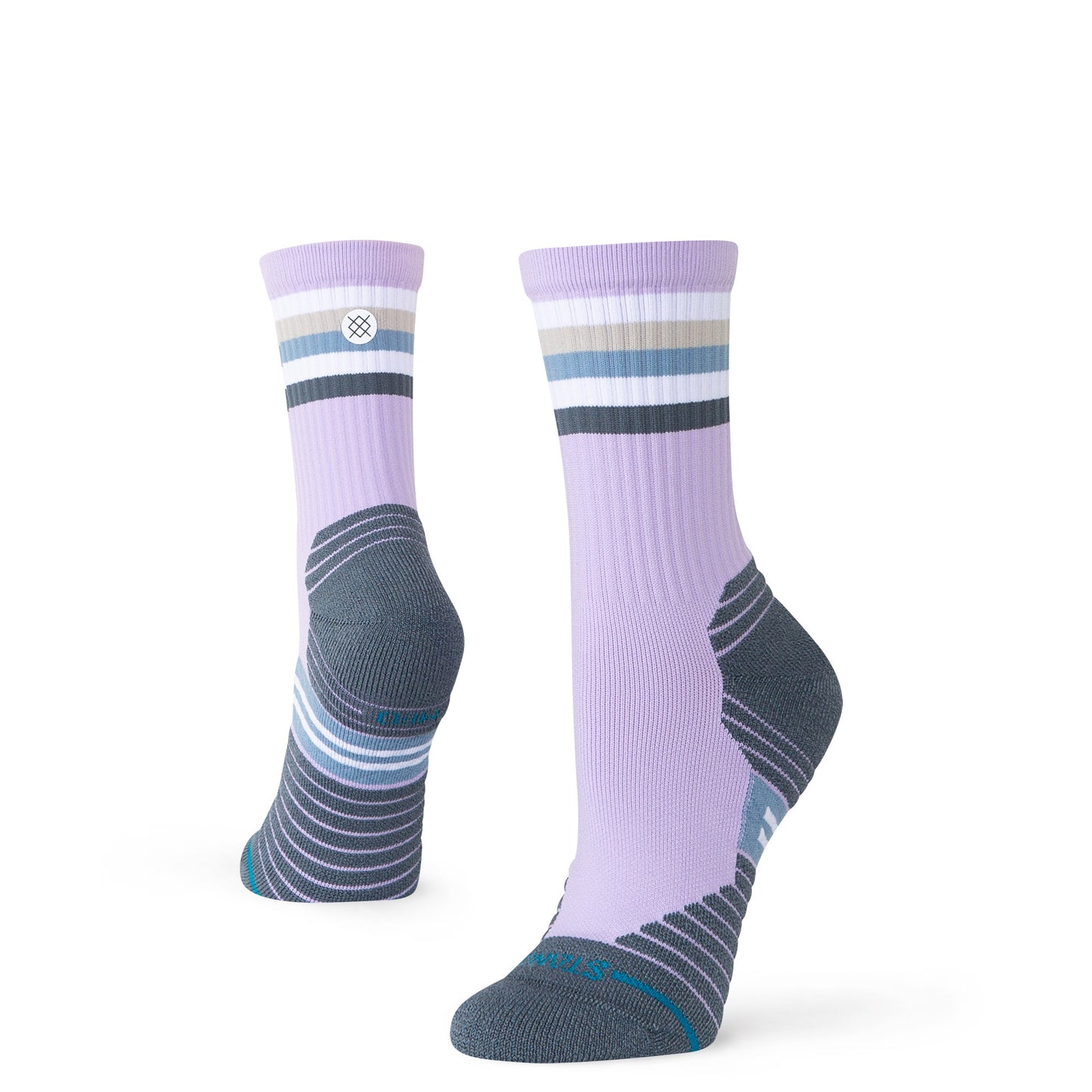 Medium Performance Crew Socks - Maliboo Lavender