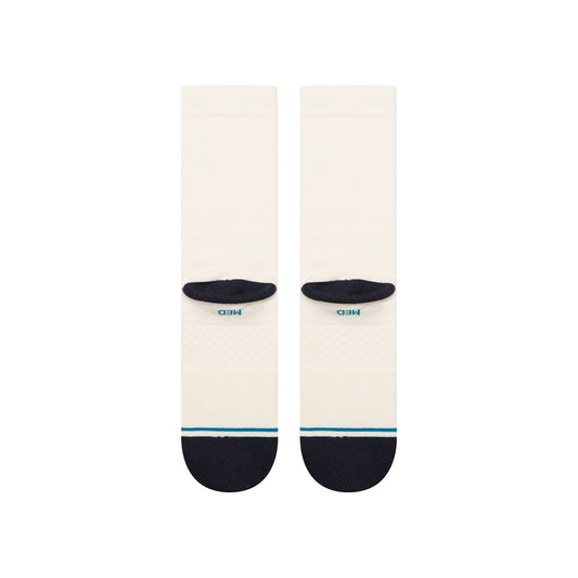 Heart Crew Socks - Canvas