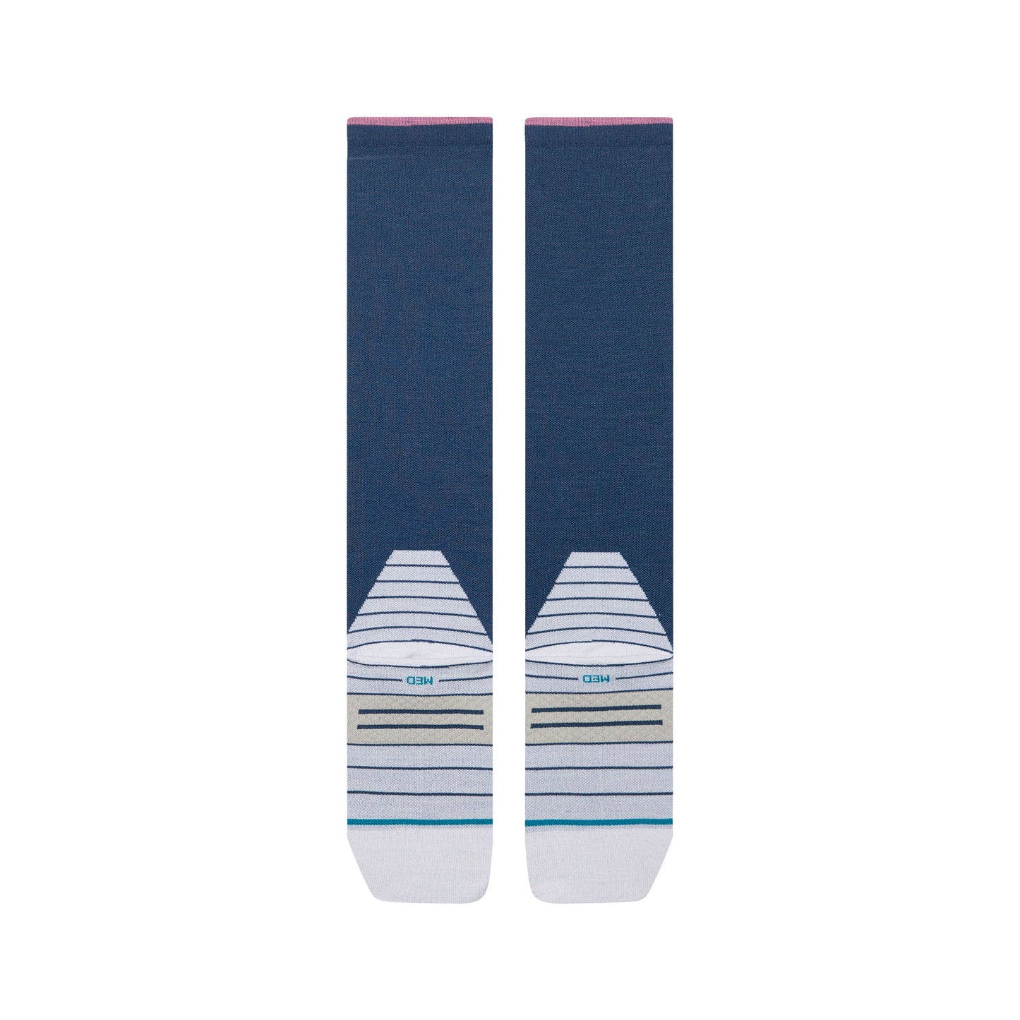 Wool Snow OTC Socks - Tone Turbulence