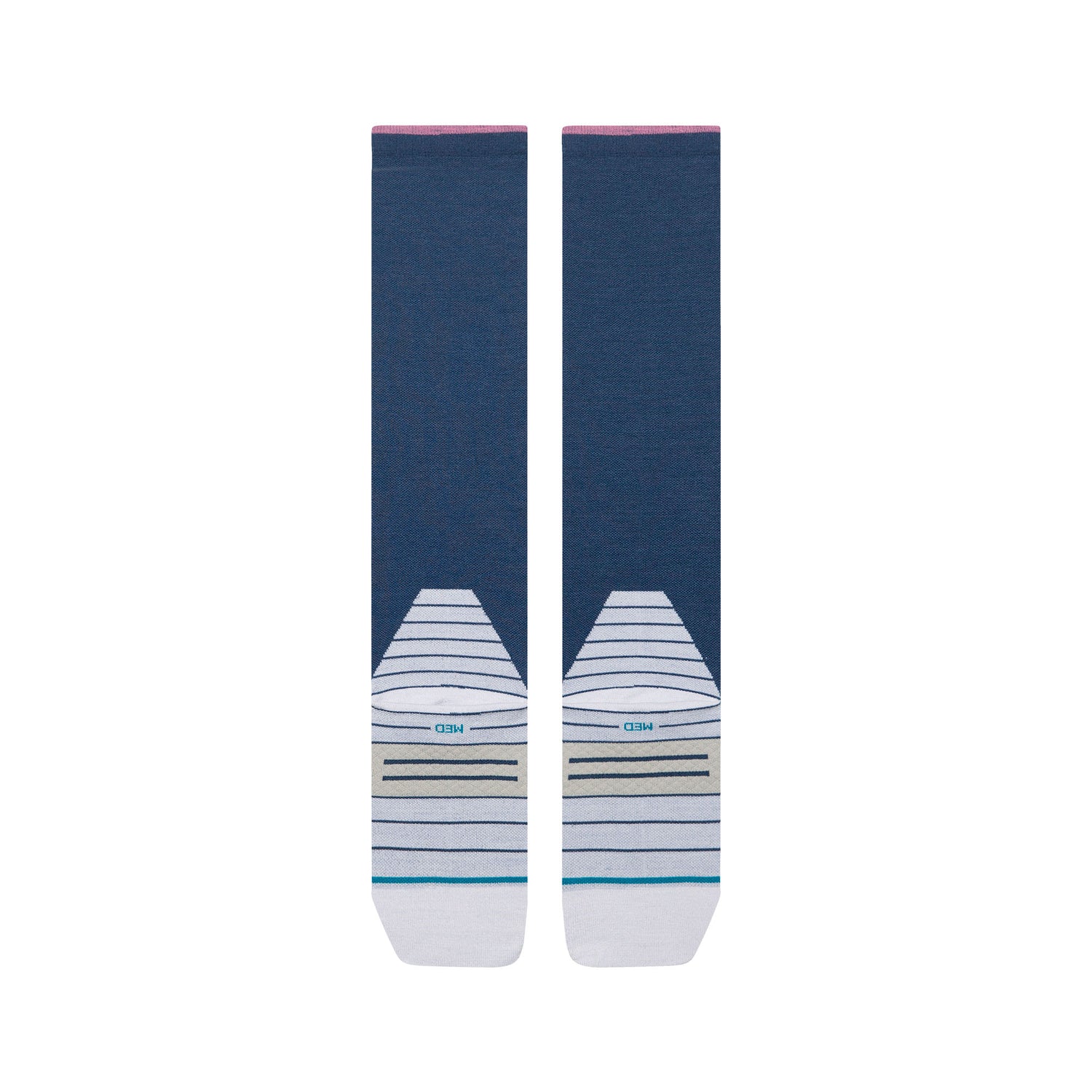 Wool Snow OTC Socks - Tone Turbulence