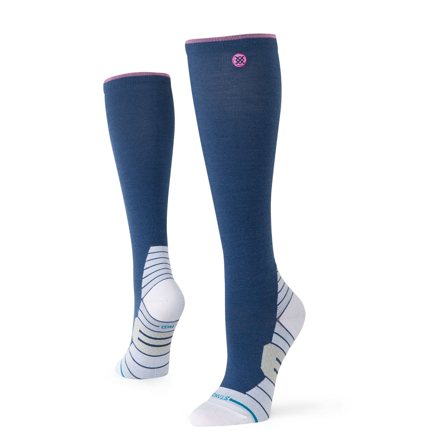 Wool Snow OTC Socks - Tone Turbulence