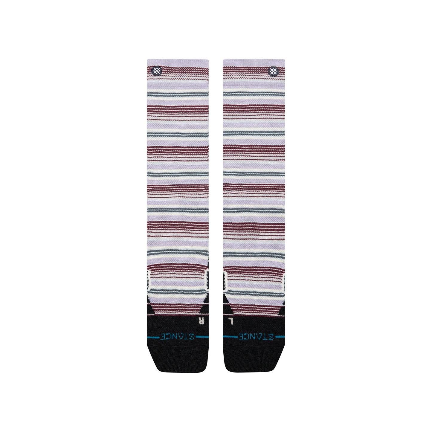 Wool Snow OTC Socks - Serape Lilac
