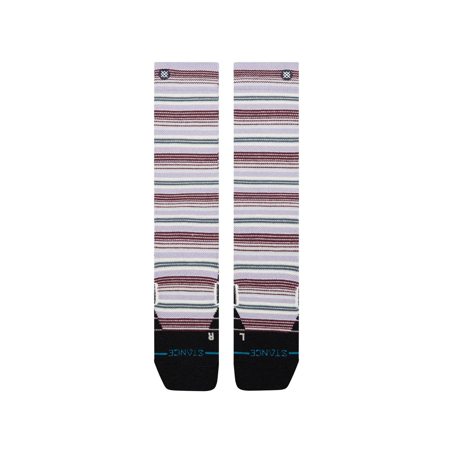 Wool Snow OTC Socks - Serape Lilac
