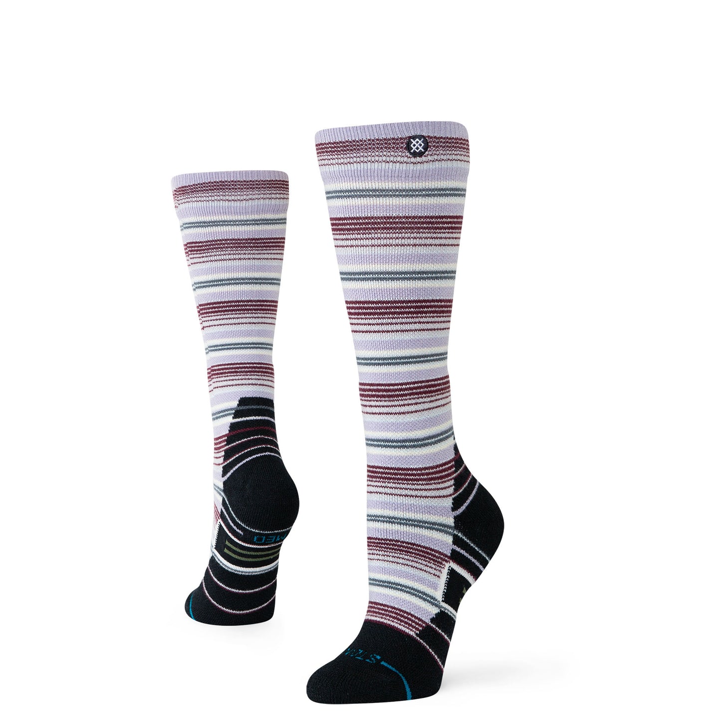 Wool Snow OTC Socks - Serape Lilac