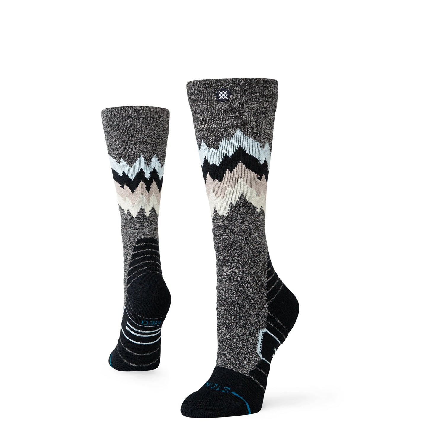 Wool Snow OTC Socks - Thompson Black